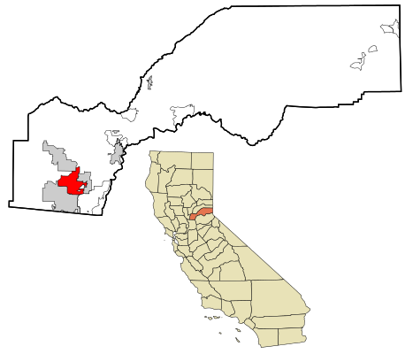 Location in Placer County and the state of California